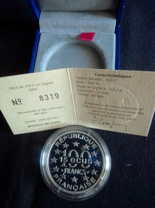 MONEDA DE PLATA DE PARIS.