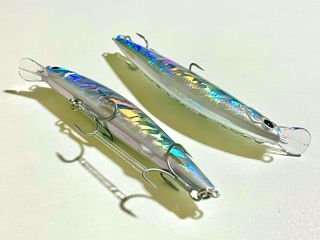 2 Señuelos  pesca tipo rapala black bass