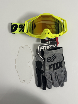 Gafas 100% y Guantes Fox Nuevos 137  