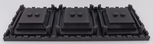 3 Base Espositore Compatibile LEGO Supporto Stand
