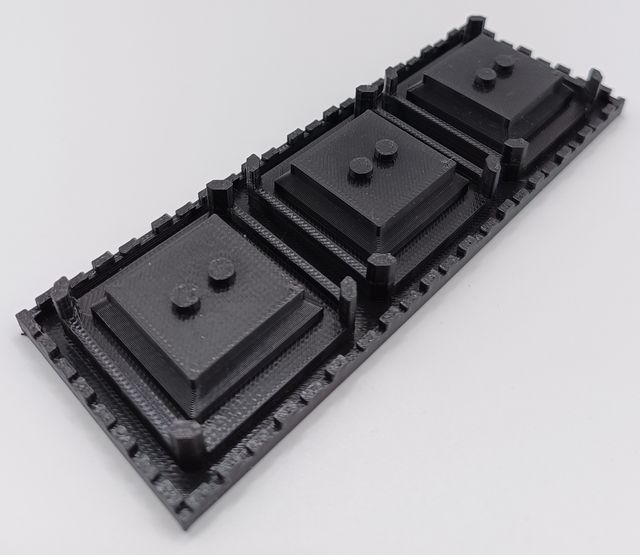3 Base Espositore Compatibile LEGO Supporto Stand
