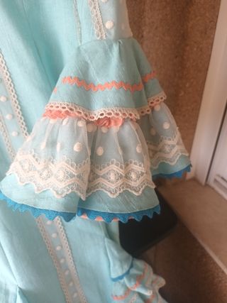 Espectacular traje de gitana
