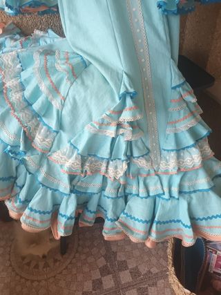 Espectacular traje de gitana