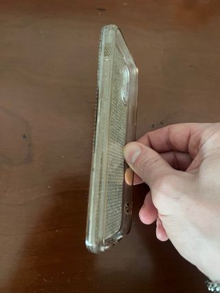 Cover con brillantini per iPhone X/XS