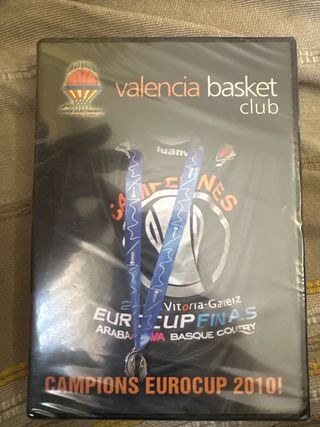 DVD valencia basket final eurocup 2010