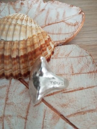 Precioso anillo plata Tous talla 8 