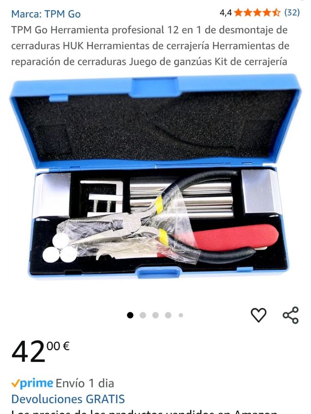 Kit desmontar bombines igualamiento