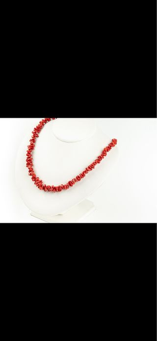 Collana Corallo Naturale Italia