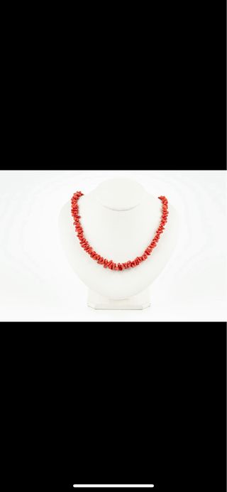 Collana Corallo Naturale Italia