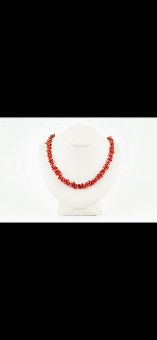 Collana Corallo Naturale Italia