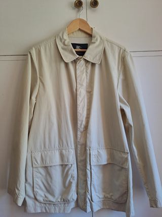 Chaqueta Burberry entretiempo hombre T.4 crema 