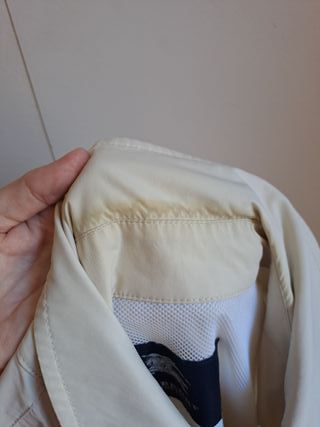 Chaqueta Burberry entretiempo hombre T.4 crema 