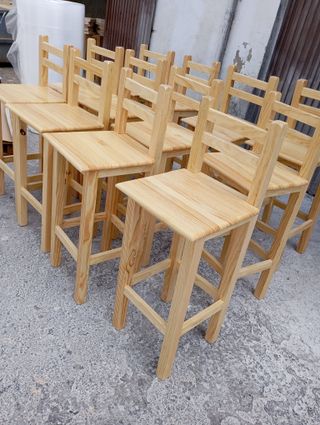 taburete alto bar barra (mínimo 6)