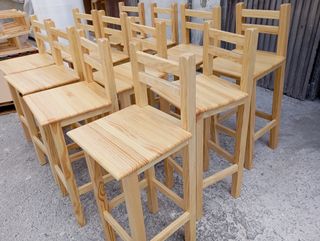 taburete alto bar barra (mínimo 6)