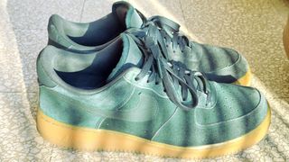 Nike air force scamosciate verde n.42