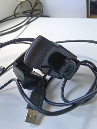 Webcam con micrófono