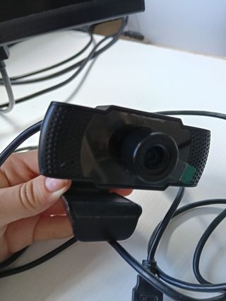 Webcam con micrófono