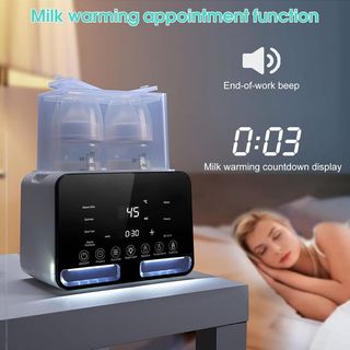 Esterilizador de biberones y calentador leche.