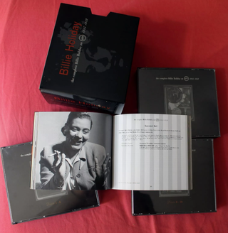 10 cd box BILLIE HOLIDAY the complete on VERVE 