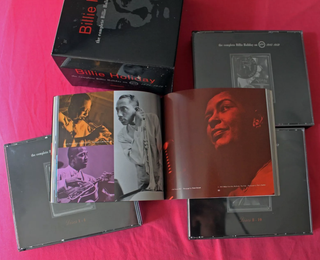10 cd box BILLIE HOLIDAY the complete on VERVE 