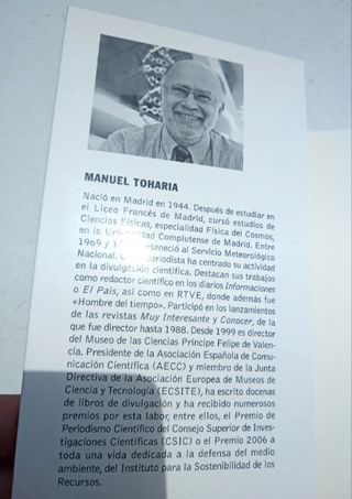 El Clima, Manuel Toharia.