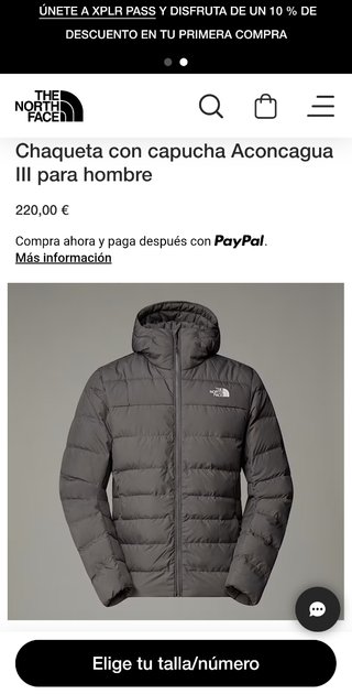 Chaqueta North Face Aconcagua III