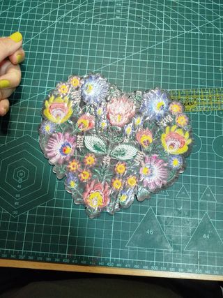 Parche grande bordado