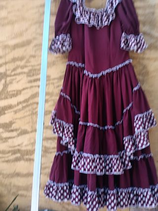Vestido de flamenca 