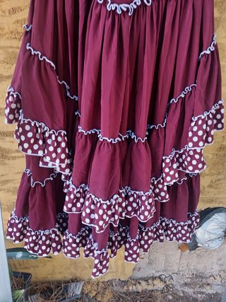 Vestido de flamenca 