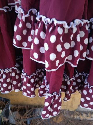 Vestido de flamenca 
