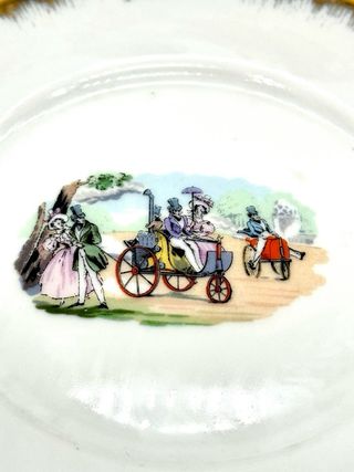 Servizio per dolci ceramica Richard Ginori 1950 s