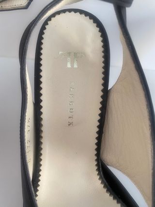 Sandalia negra tira Farrutx talla 37