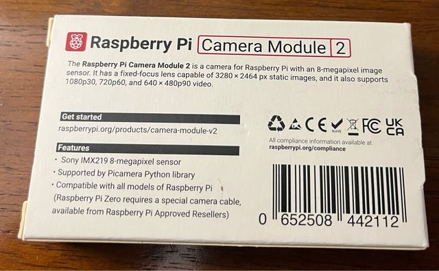 Cámara modulo 2 Raspberry pi