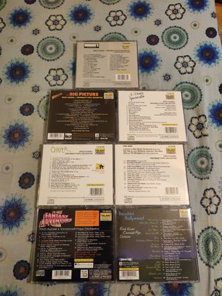 Erich Kunzel lotto 8 cd movies themes pop classica