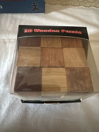 3D Wooden puzzle