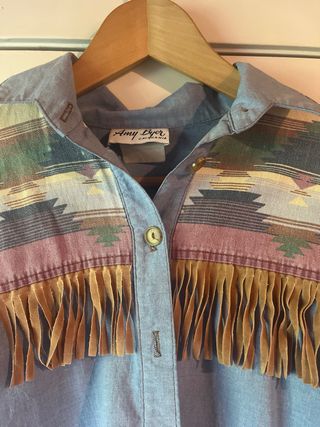 Camisa navajo vintage
