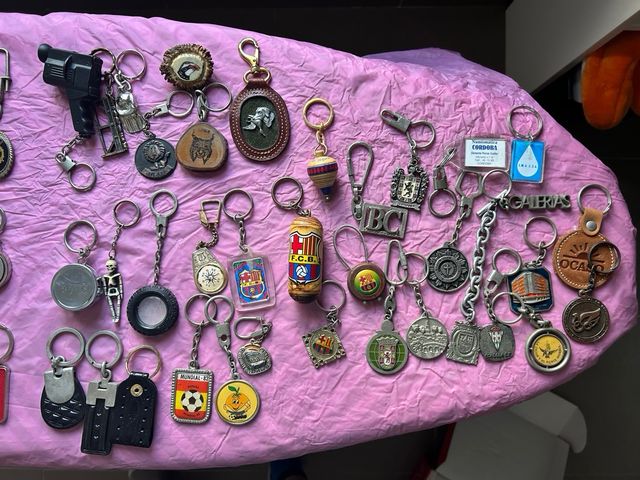 Coleccion llaveros antiguos