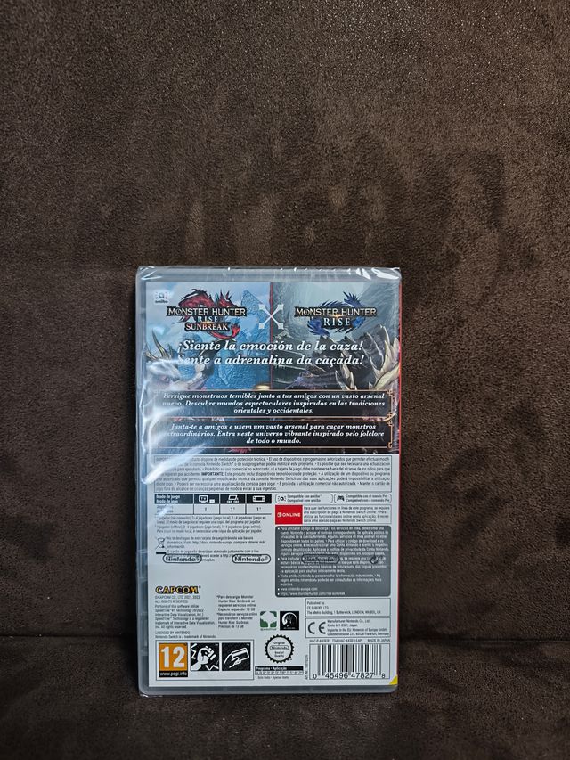 Monster Hunter Rise + Sunbreak, precintado