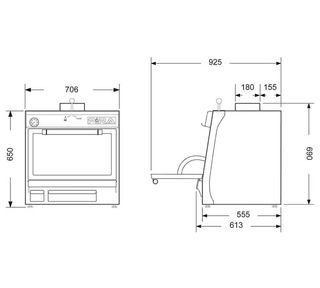 Horno de carbon tipo Hosper