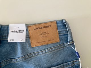 Jack & Jones Liam. Pantalón vaquero azul. W31 L34
