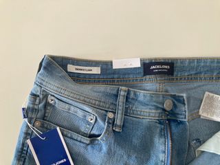 Jack & Jones Liam. Pantalón vaquero azul. W31 L34