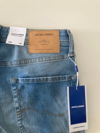 Jack & Jones Liam. Pantalón vaquero azul. W31 L34
