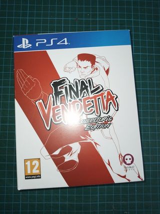 Final Vendetta Collector's edition Ps4 (NO GAME)