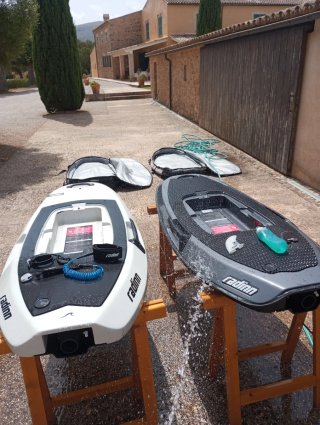 Tabla de surf eléctrica