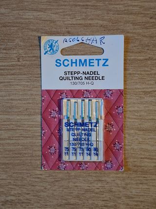 Agujas SCHMETTZ acolchado de maquina de
