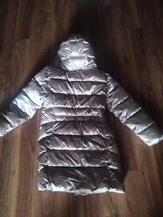 Abrigo parka niña. Talla 11. Mango 