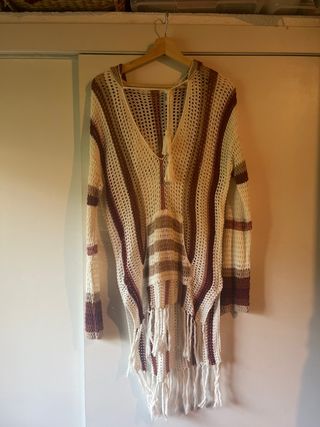 vestido Sudadera crochet