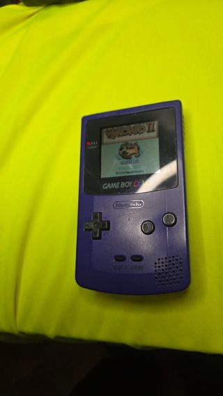 Game boy color azul