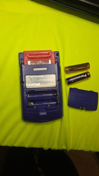 Game boy color azul