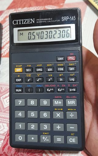 LOTE DE 4 CALCULADORAS. 